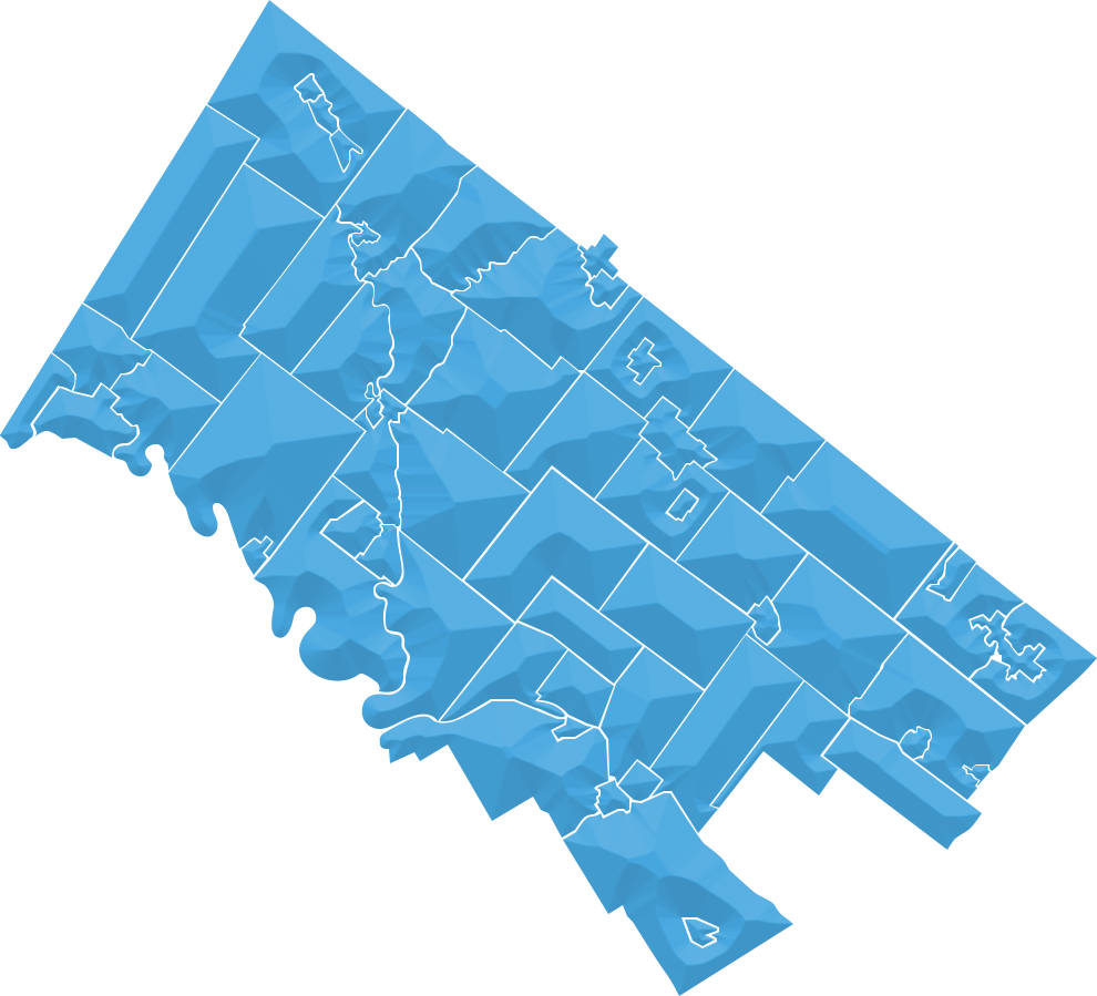 Featured Areas Map
